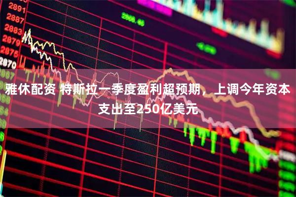 雅休配资 特斯拉一季度盈利超预期，上调今年资本支出至250亿美元
